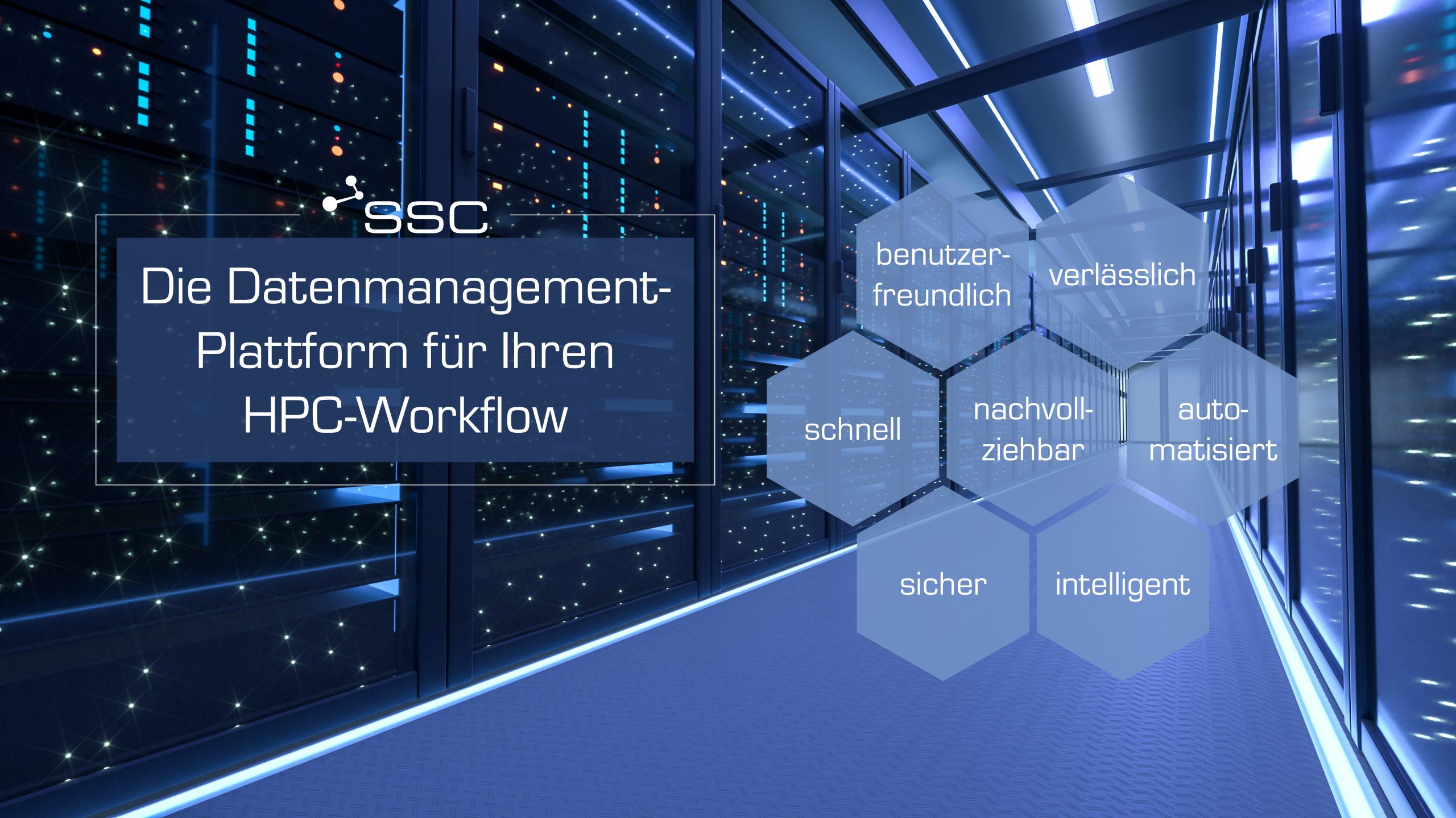 Datenmanagement-Workflow für morgen – SSC Data Management Workflow Portal
