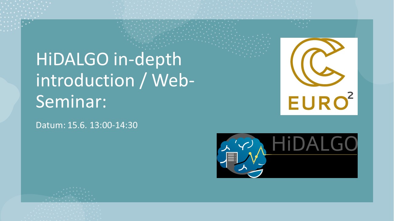 HiDALGO in-depth introduction  / Web-Seminar
