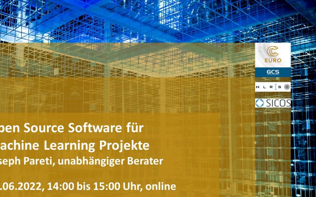 EuroCC Web-Seminar – Open Source Software für Machine Learning Projekte