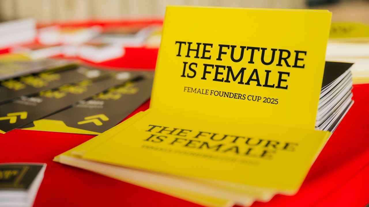 Jetzt bewerben: FEMALE FOUNDERS CUP 2025